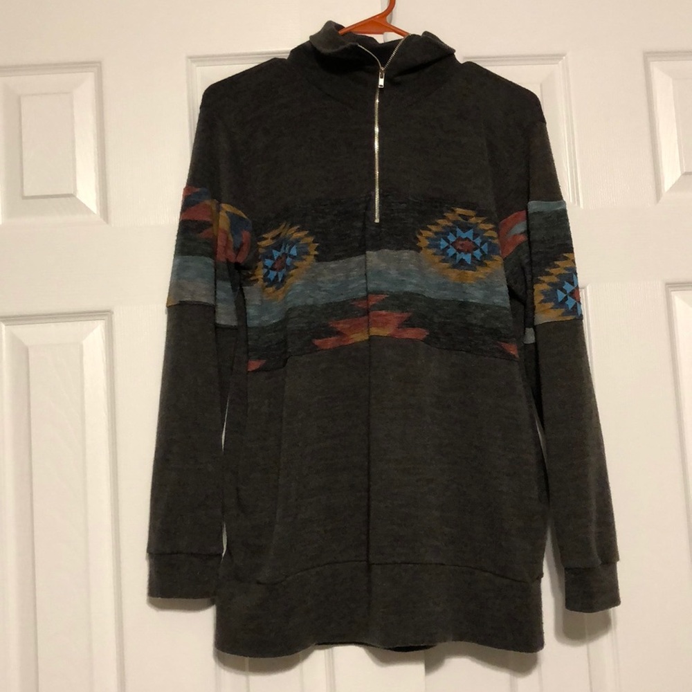Quarter zip pullover